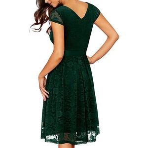 Stunningly Emerald Green Dress